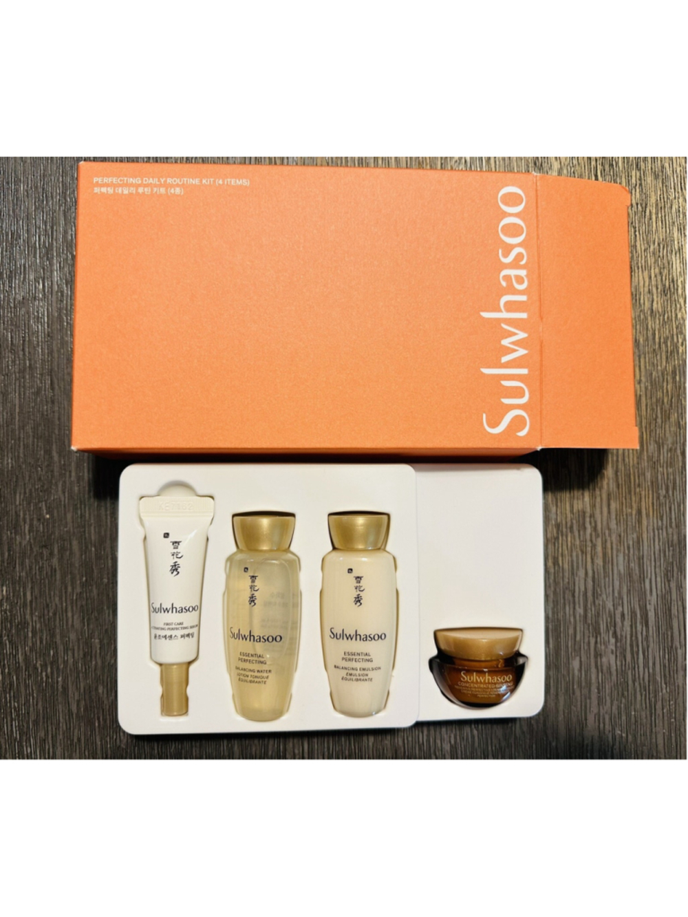Sulwhasoo Perfecting Daily Routine Kit 4 items Skin Care/Travel Kit/K-Beauty